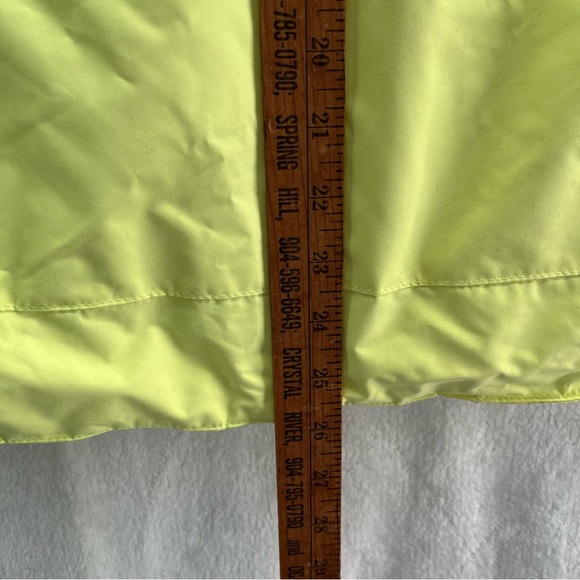 Burton DryRide Neon Green Women Ski Snow Jacket Sz Small Full Zip/Button Y2K - Picture 13 of 14